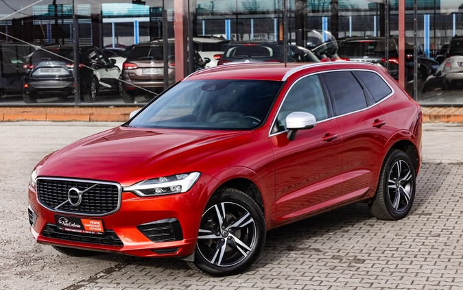 Volvo XC 60 cena 125900 przebieg: 133628, rok produkcji 2018 z Recz małe 781